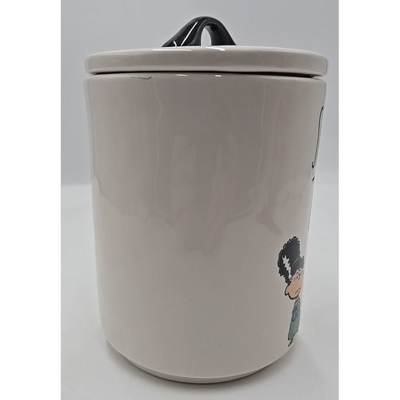 Rae Dunn x Peanuts Spooky Treats 6" Halloween Harvest Canister Retired - Picture 2 of 11